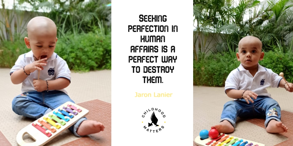 Are We Obsessed With Perfecting Our Child By Teaching Them What We Want Them To Learn?
